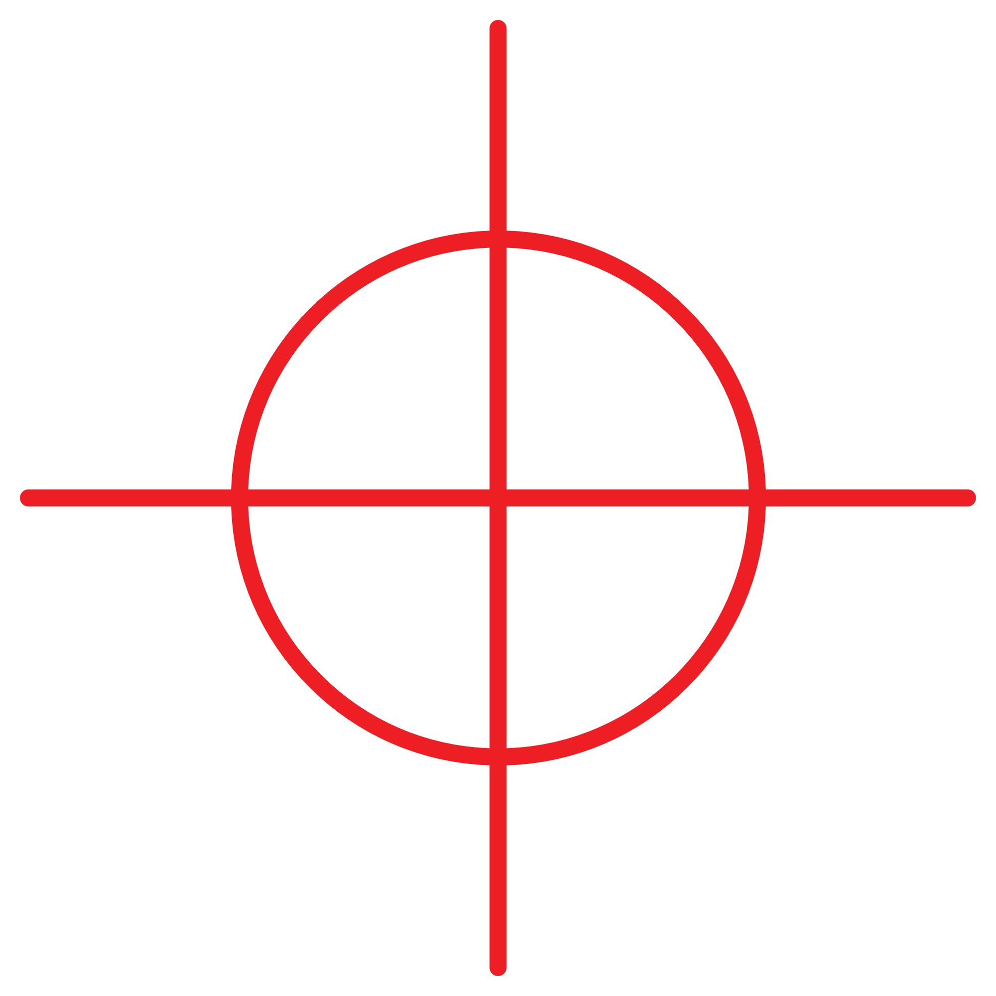 2000x2000 Crosshair Vector