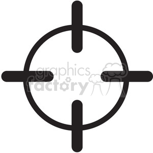 300x300 Royalty Free Retical Crosshair Vector Icon 398636 Icon
