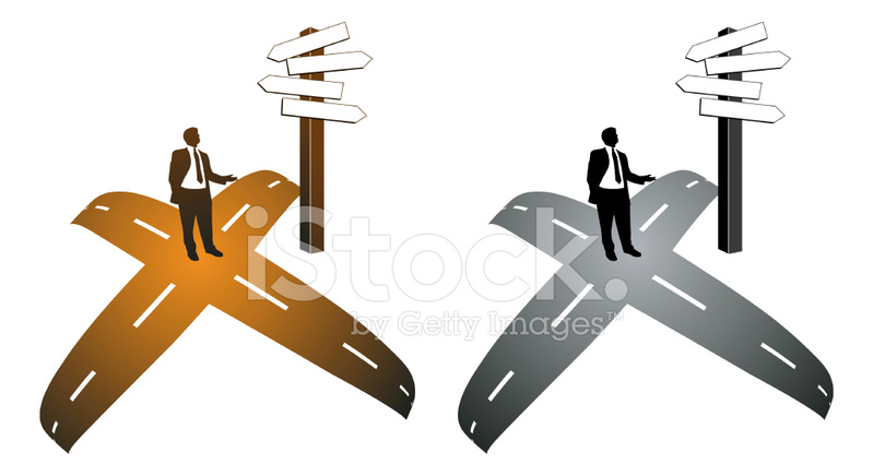 799x436 Crossroads ~ Vector Stock Vector