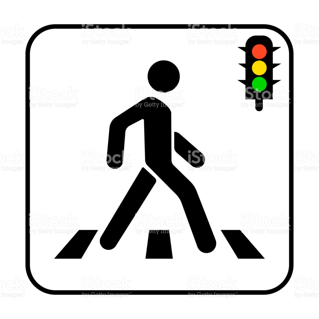 1024x1024 Traffic Clipart Crosswalk