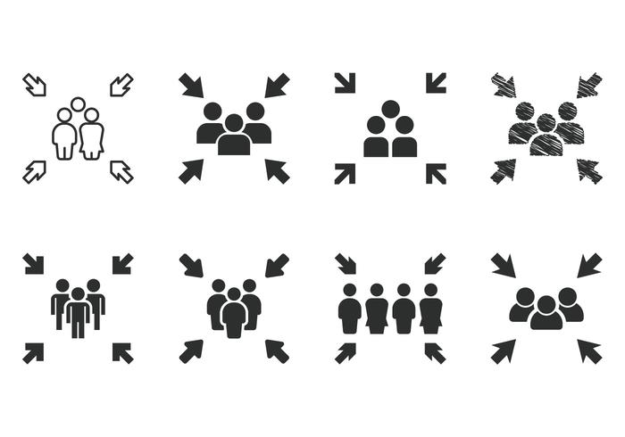 700x490 Crowd Free Vector Art