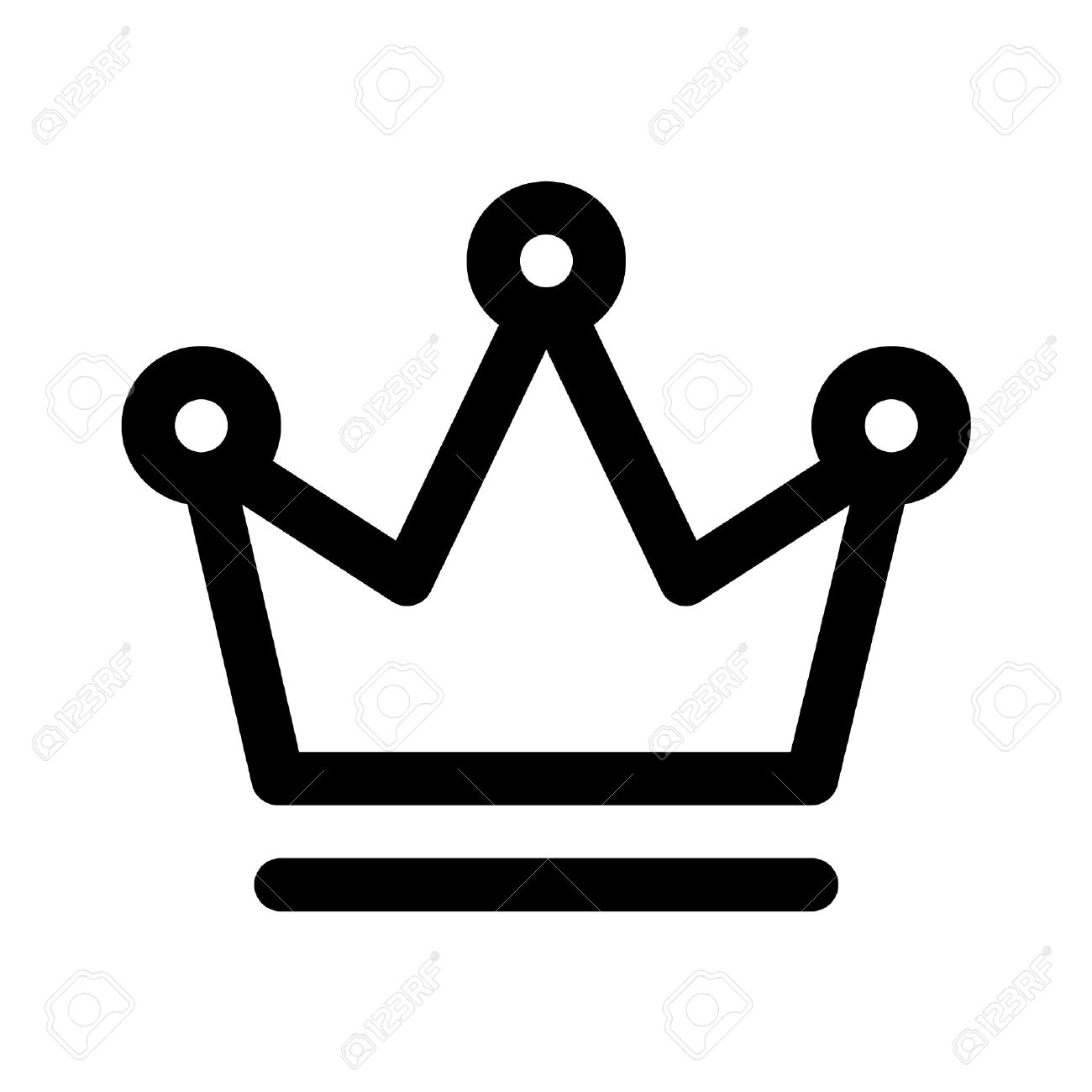 1300x1300 Crown Outline Logo Jpg Download