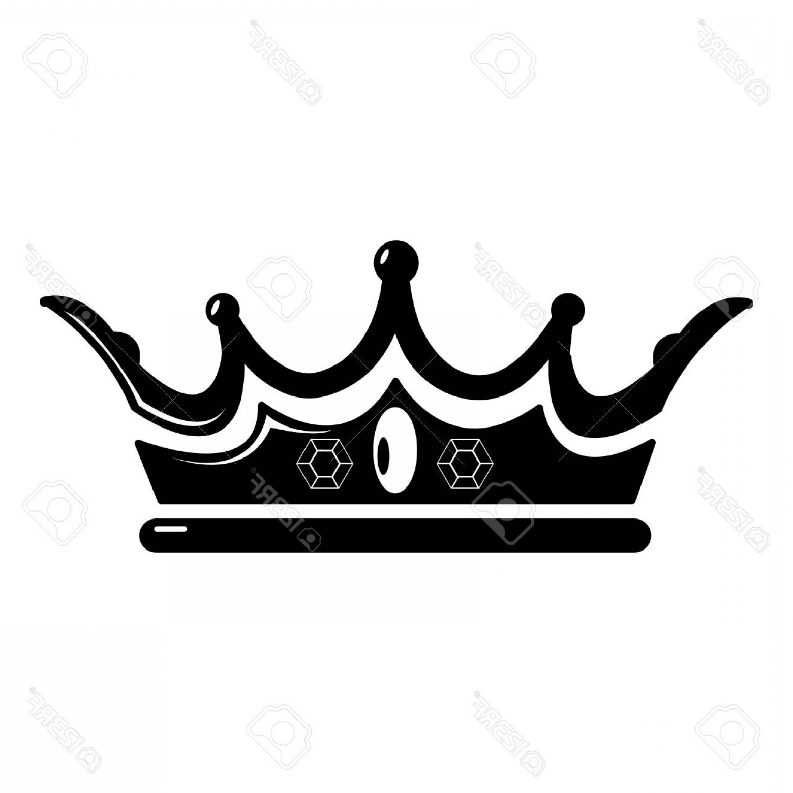 1560x1560 Photostock Vector Princess Crown Icon Simple Illustration Of
