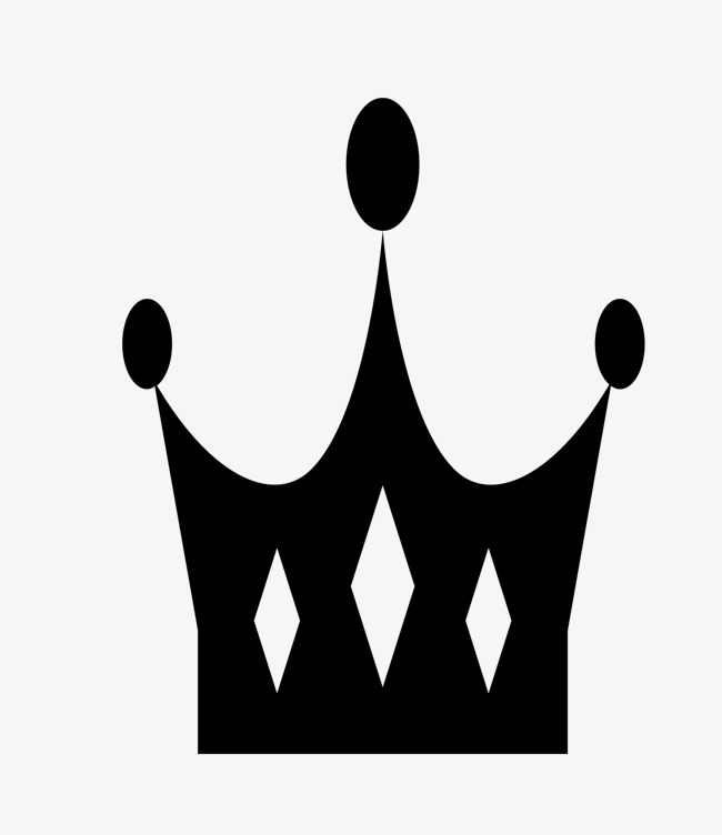650x752 Cartoon Black And White Crown Logo, Crown Clipart, Logo Clipart