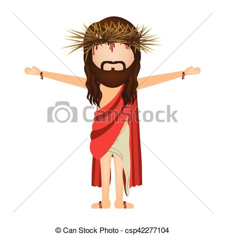 450x470 Avatar Jesus Christ With Crown Of Thorns.