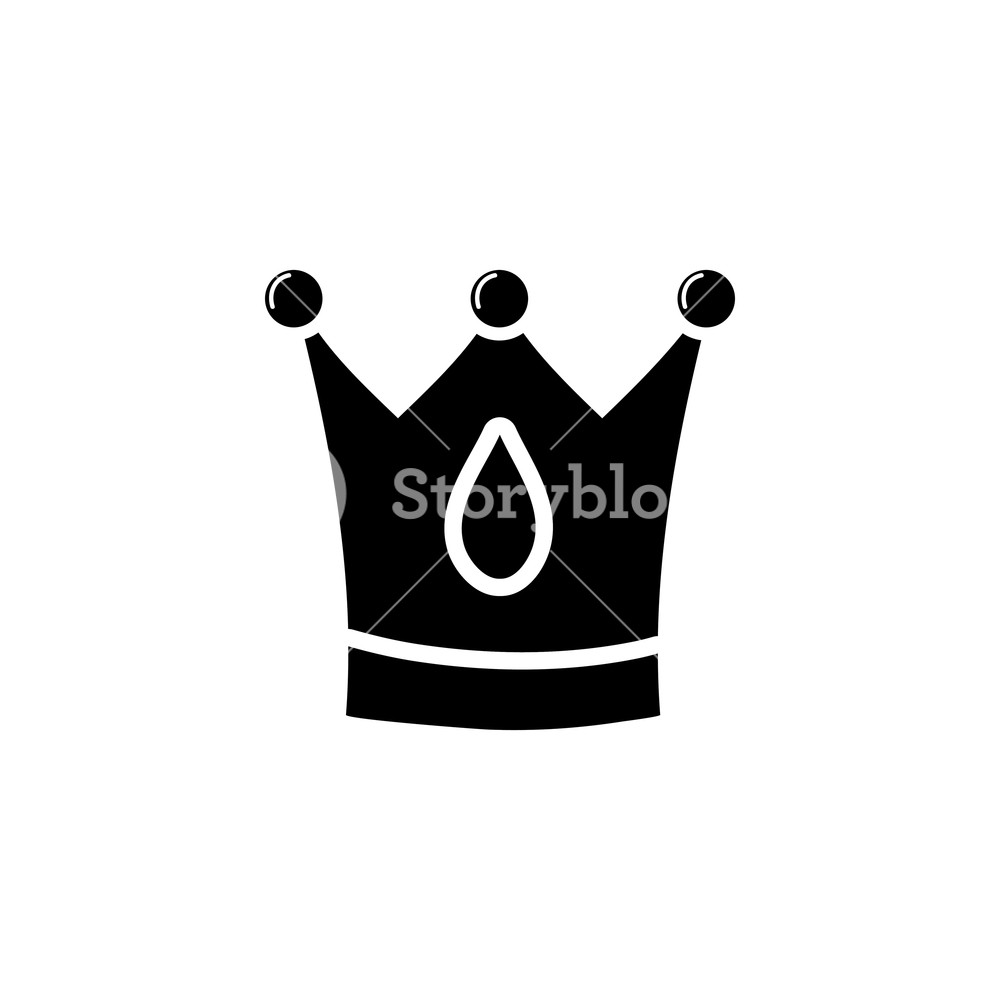 1000x1000 Contour Crown Royal Luxury Jewelry Object Vector Illustration