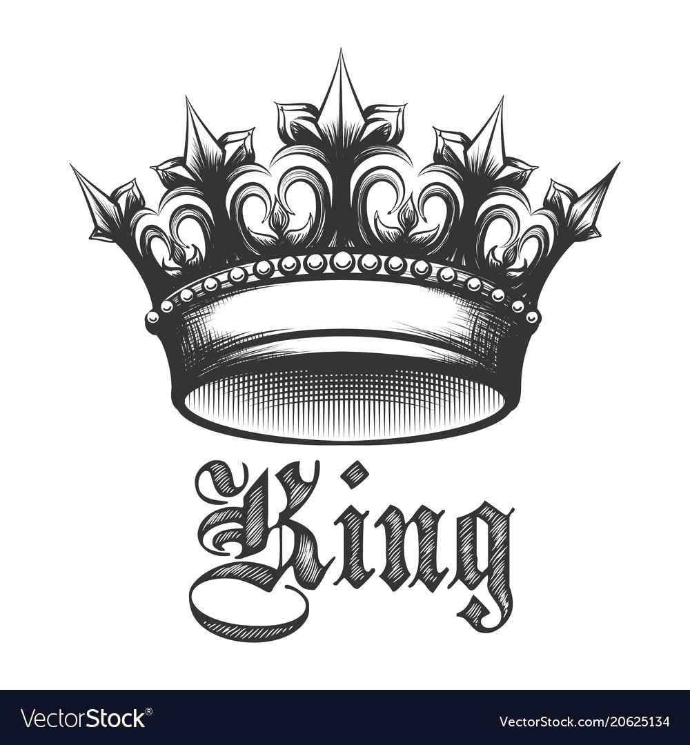 1000x1080 The King Crown Vector 20625134 11