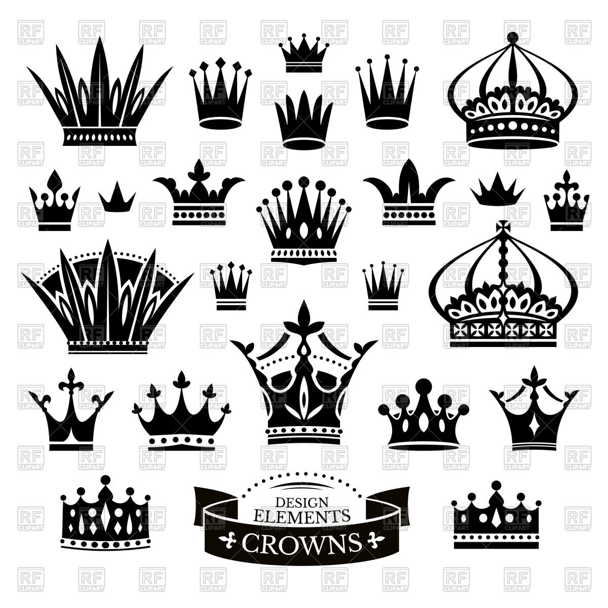 Crown Vector Art at GetDrawings | Free download