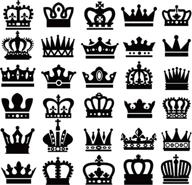 383x368 Crown Silhouette Vector Free Vector Download (6,209 Free Vector