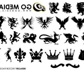 336x280 Vector Go Media Produced Continental Animal And Crown Vector Art