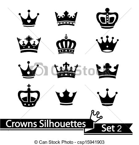 450x470 Vector Clipart Crown