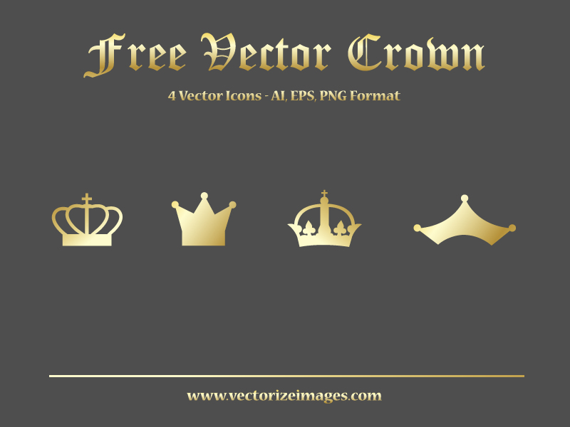 800x600 Free Crown Vector (Ai, Eps, Png Format) By Alsusart