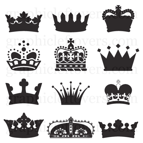 500x500 Cool Princess Crown Vector Free Download Photos