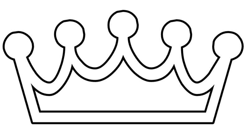 800x429 Crown Bw Free Vector 4vector
