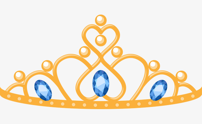 650x400 Sapphire Vector Crown, Crown Clipart, Vector Gems, An Crown Png