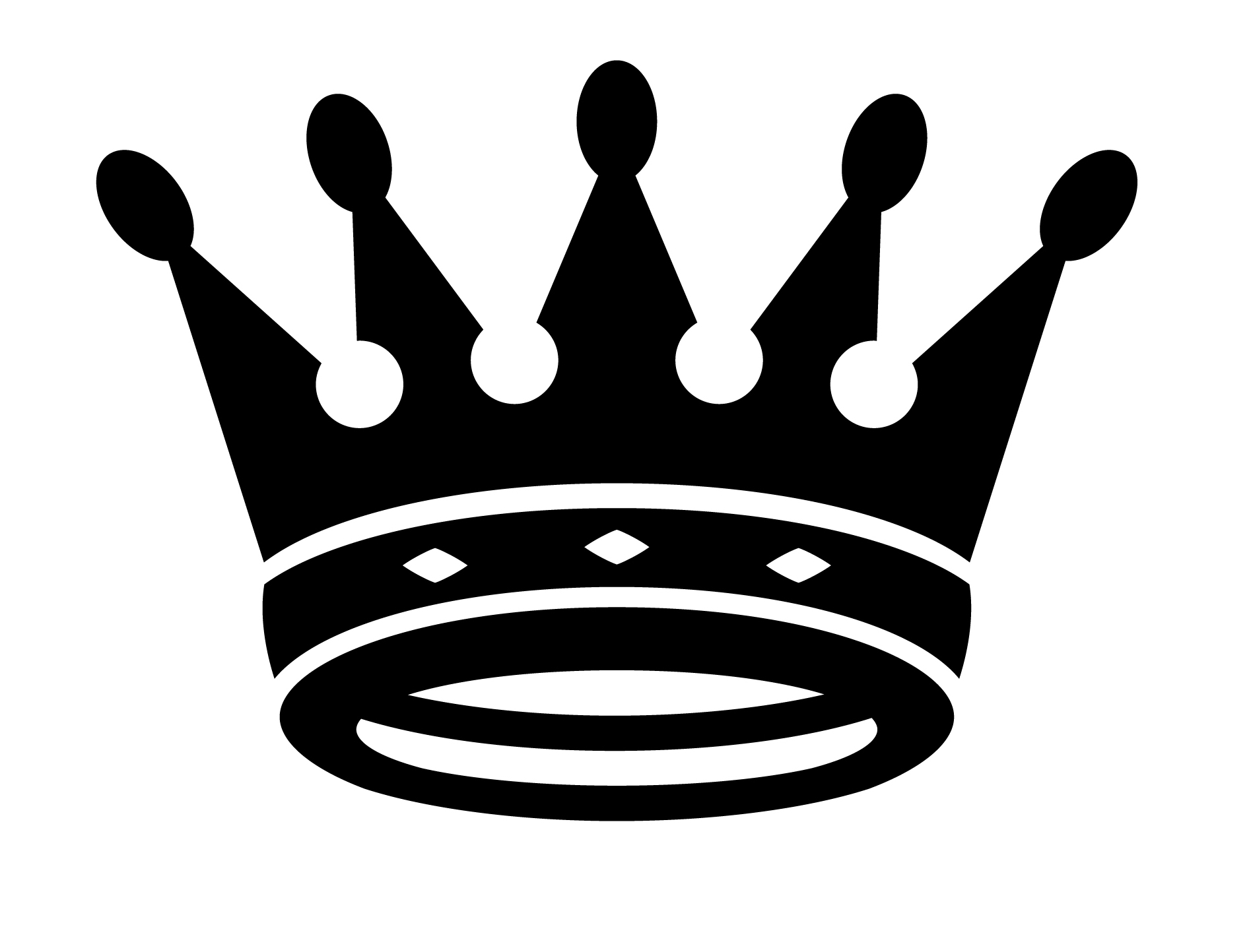 1892x1443 Collection Of Kings Crown Clipart Black And White High