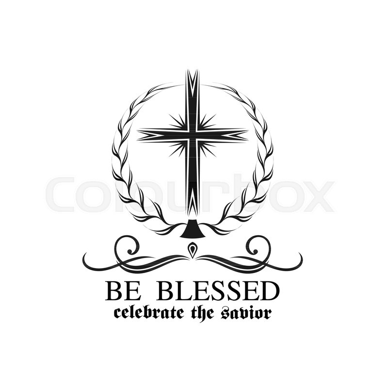 800x800 Happy Easter Crucifix Cross Icon For Resurrection Sunday Greeting