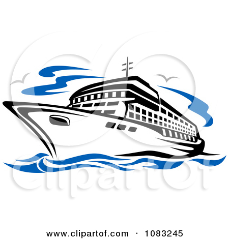 450x470 Cruise Ship Free Vector Clipart