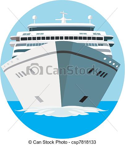 405x470 Cruise Clipart Vector