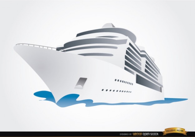 626x442 Luxury Cruise On The Waves Vector Free Download
