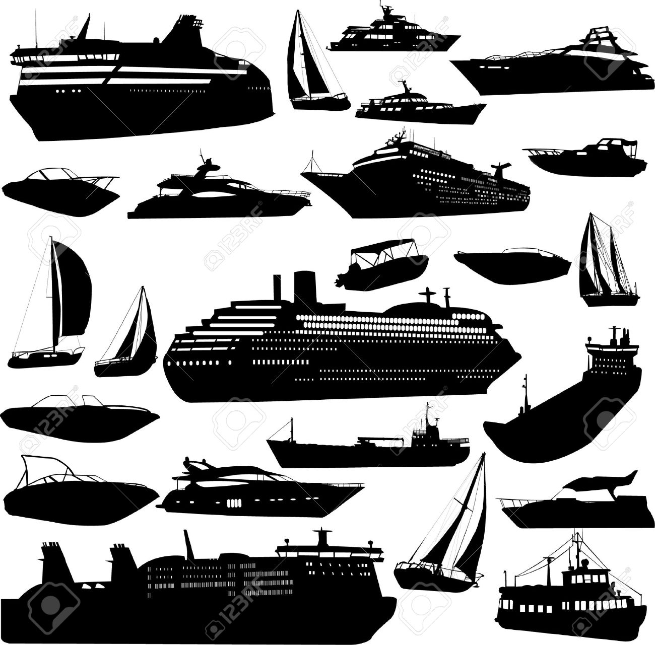 Cruise Ship Vector Free Download at GetDrawings | Free download