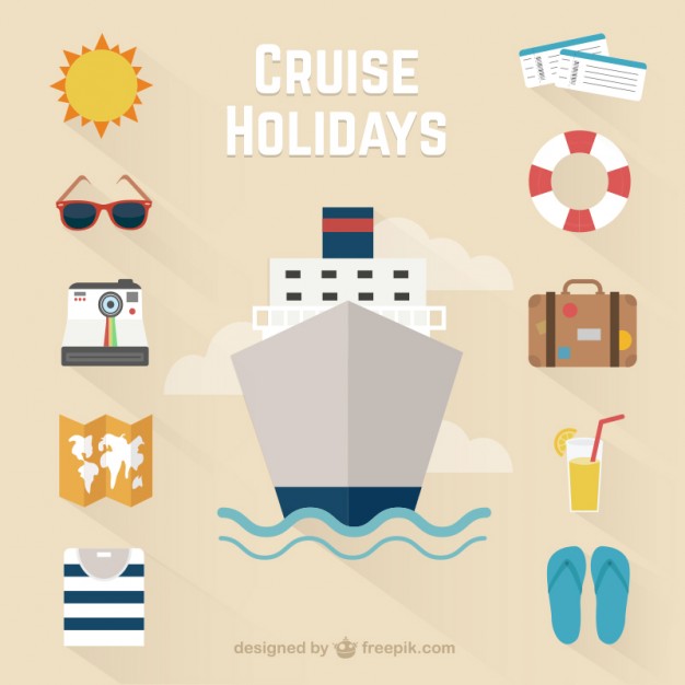 626x626 Cruise Holidays Icons Vector Free Download