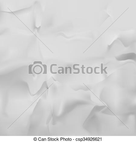 450x470 Texture Of Crumpled Paper. Vector Illustration.