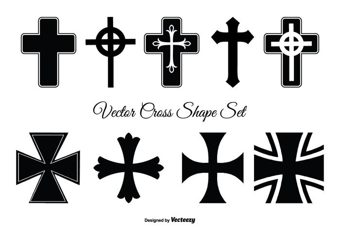 700x490 Assorted Cross Shape Set