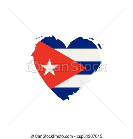 450x470 Cuba Flag, Vector Illustration On A White Background Eps Vector