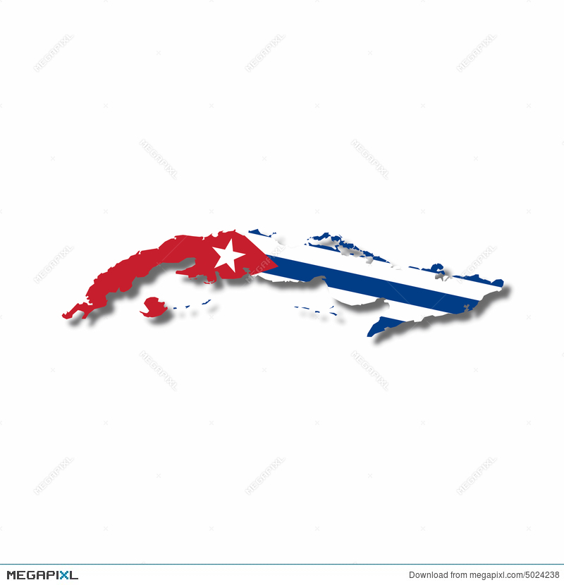 800x830 Map Flag Cuba (Vector) Illustration 5024238