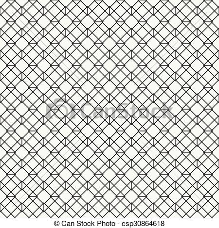 450x470 Geometric Abstract Seamless Cube Pattern With Rhombuses,... Vector