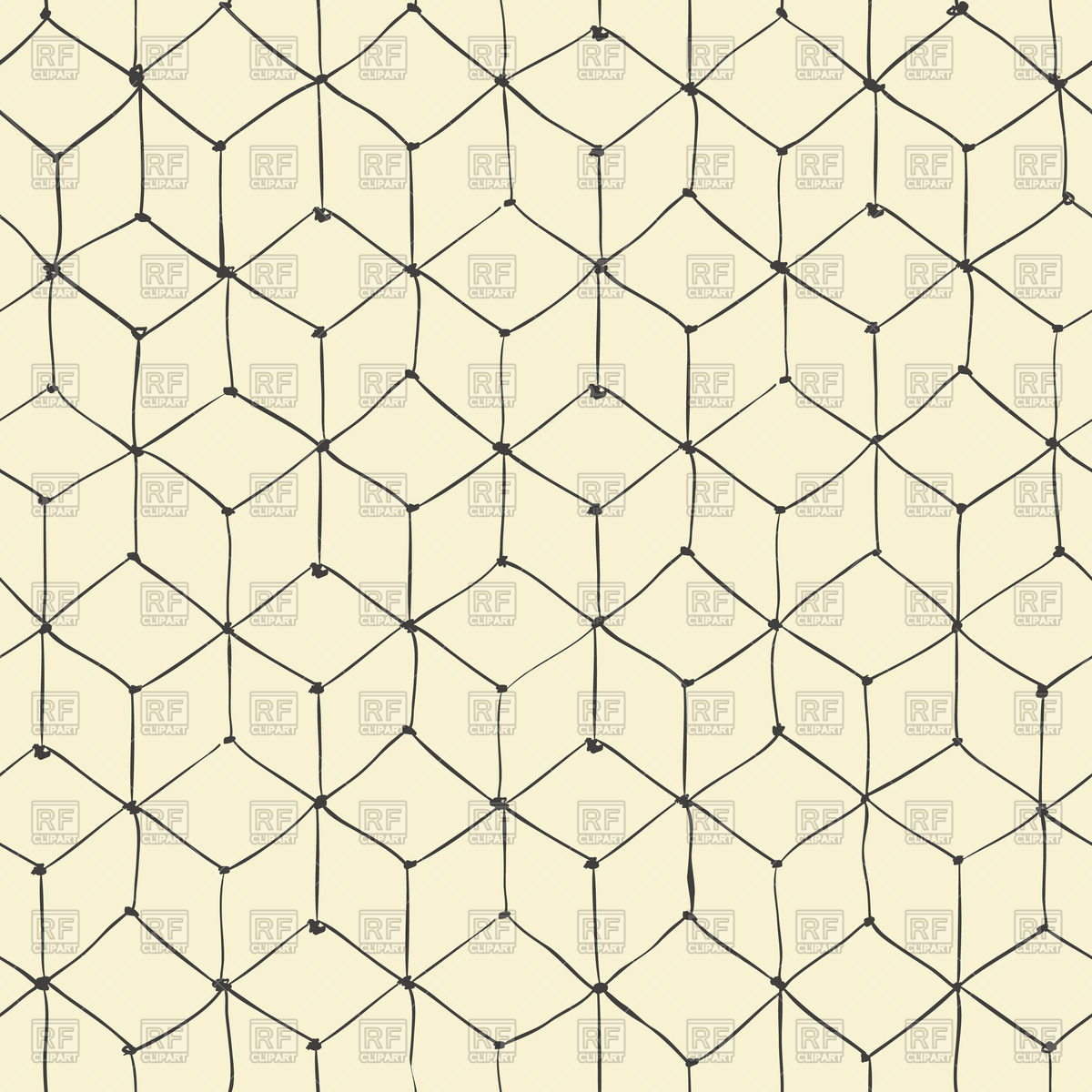 1200x1200 Seamless Hand Drawn Repeating Cubes Pattern Vector Image Vector