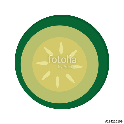 500x500 Cucumber Vector Illustration Stock Image And Royalty Free Vector