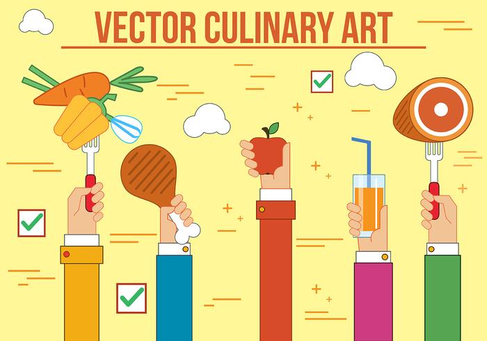 700x490 Free Culinary Art Vector