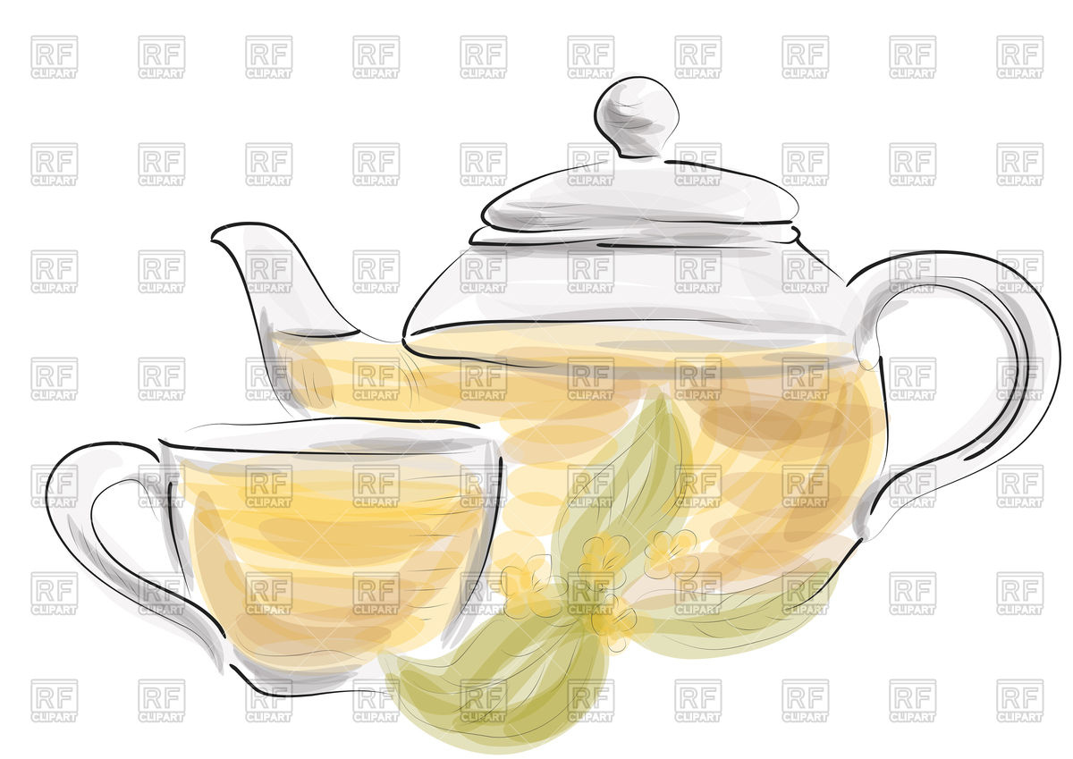 1200x849 Herbal Tea On White Background