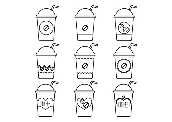 572x407 Plastic Coffee Cup Vector Free Vector Download In .ai, .eps