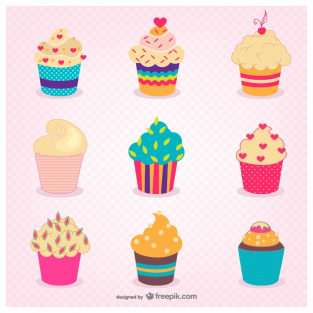 626x626 Cupcake Vectors Download Free Vector Art Amp Graphics
