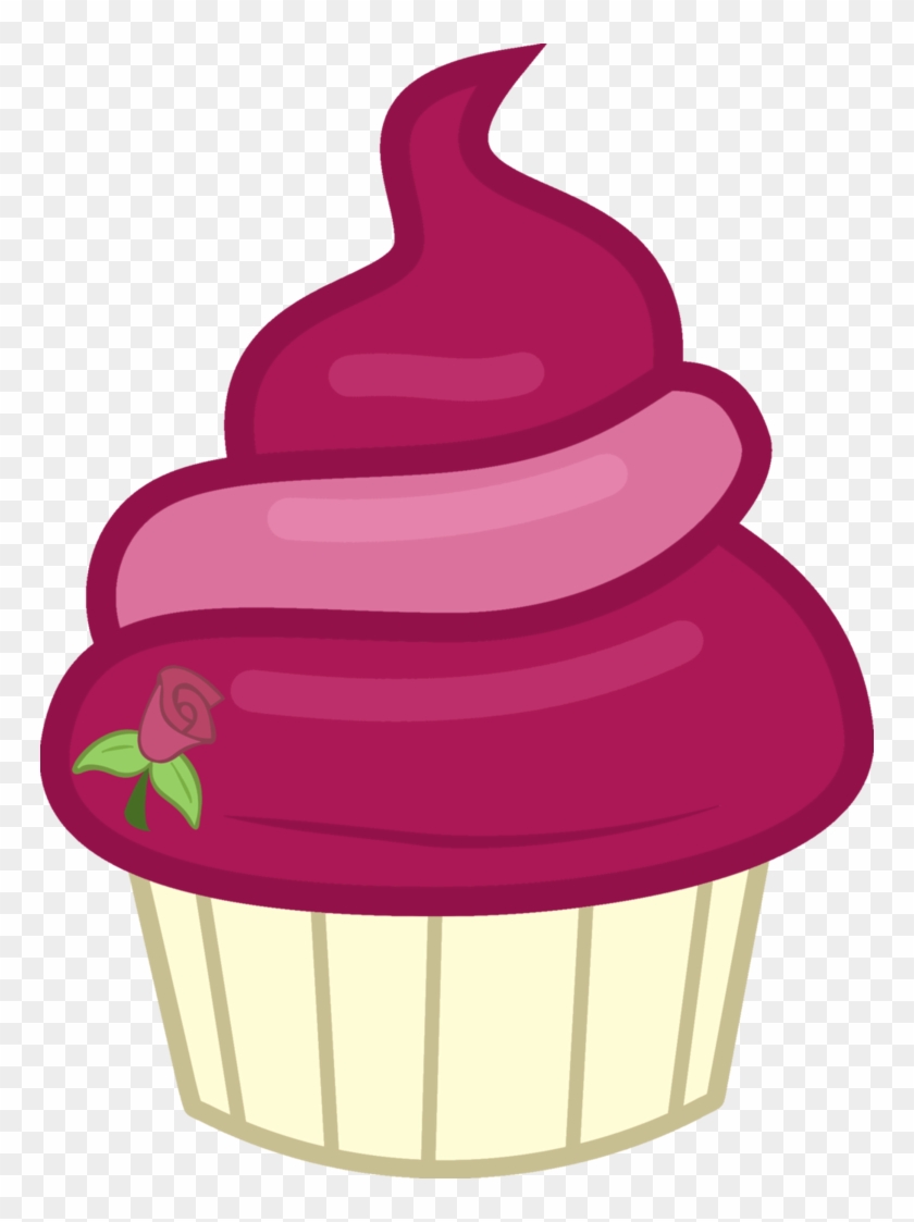 840x1123 Rose Cupcake With Cutie Mark By Magicdog93