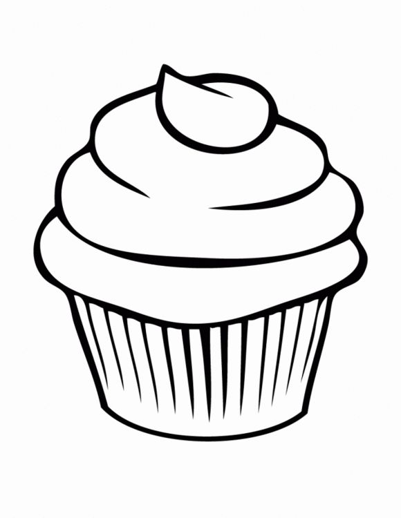 580x750 Cupcake Vector 8 An Images Hub