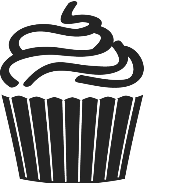 600x600 Collection Of Free Cupcake Vector Swirl. Download On Ubisafe