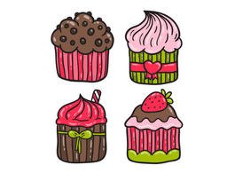 274x195 Free Free Cupcake Vector Pack Psd Files, Vectors Amp Graphics