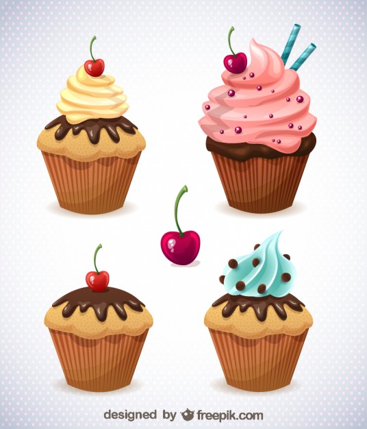 536x626 Free Muffin Vector Set Vector Free Vector Download In .ai, .eps