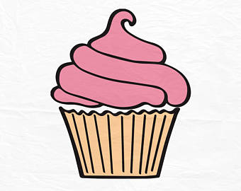 340x270 Cupcake Vector Etsy