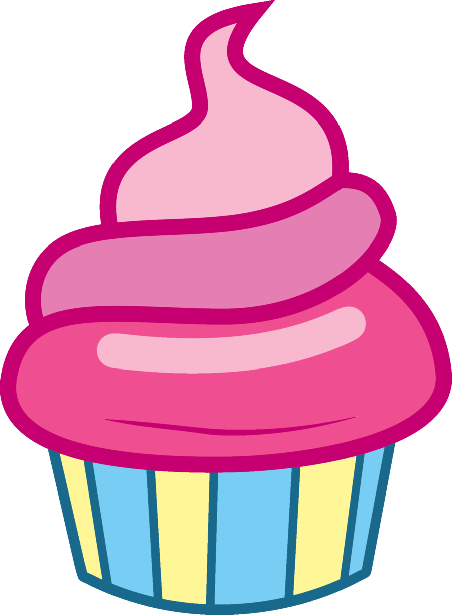 900x1225 Mlp Cupcake Vector Free Images