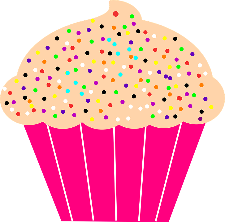 727x720 Collection Of Free Cupcake Vector Sprinkle Clipart. Download On