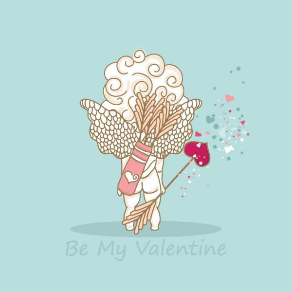 600x600 Cupid Vector Free Vector 4vector