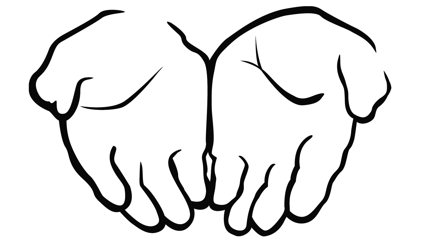 1400x800 Cupped Hands Clipart