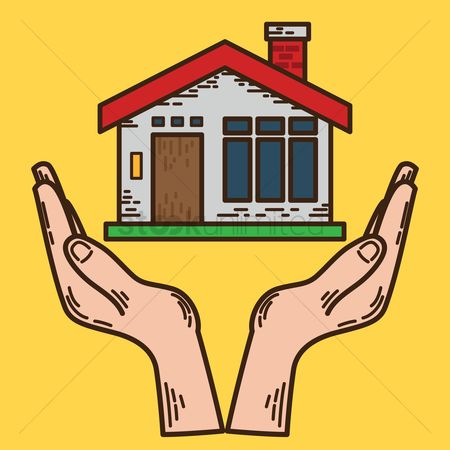 450x450 Free Hand Cupped Stock Vectors Stockunlimited