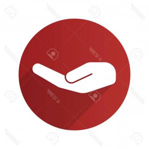 300x300 Stock Illustration Cupped Hands Vector Icon Empty Icons Set Image