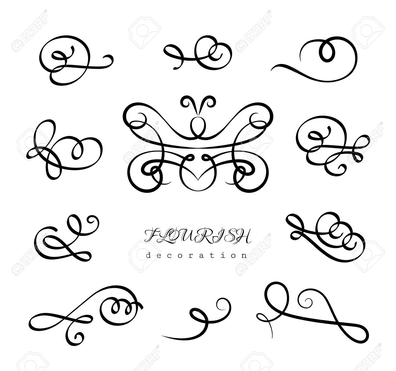 1300x1218 Curlycue Clipart